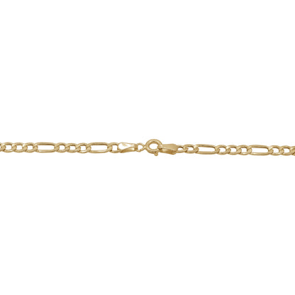 18k Gold Figaro Link Chain Necklace | Everyday Statement | Jamal Al Muhra