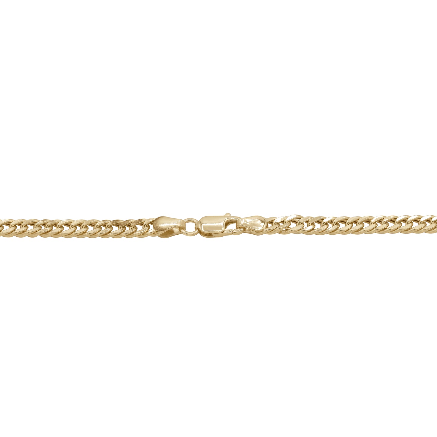 18k Gold Simple Classic Chain 4g | Everyday Gold Necklace | Jamal Al Muhra