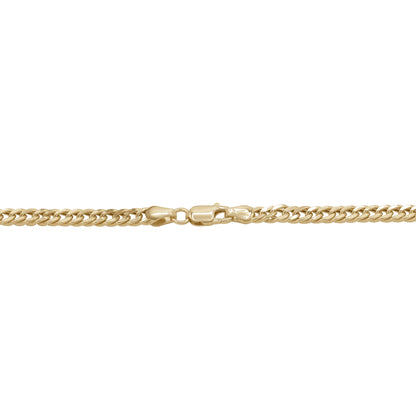 18k Gold Simple Classic Chain 4g | Everyday Gold Necklace | Jamal Al Muhra