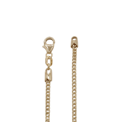 Classic Chain Bangle – 18k Yellow Gold | Jamal Al Muhra
