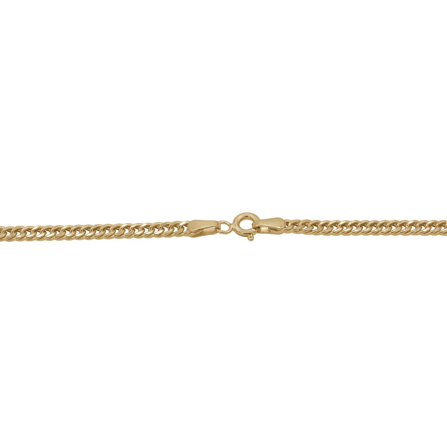 18k Gold Curb Chain Necklace | Bold Classic Statement | Jamal Al Muhra