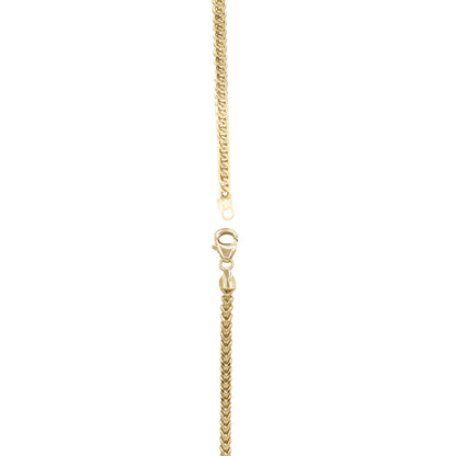 Wheat Chain Bracelet – 18k Yellow Gold | Jamal Al Muhra