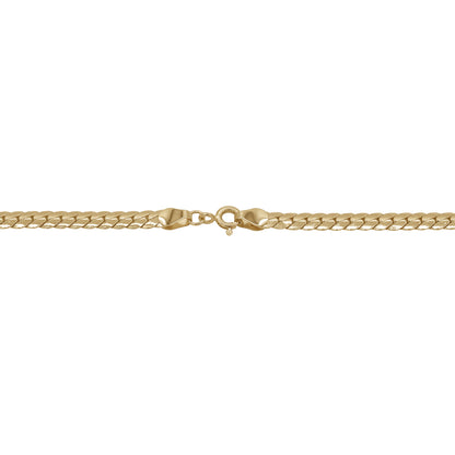 18k Gold Rope Chain Necklace | Textured Twist Design | Jamal Al Muhra