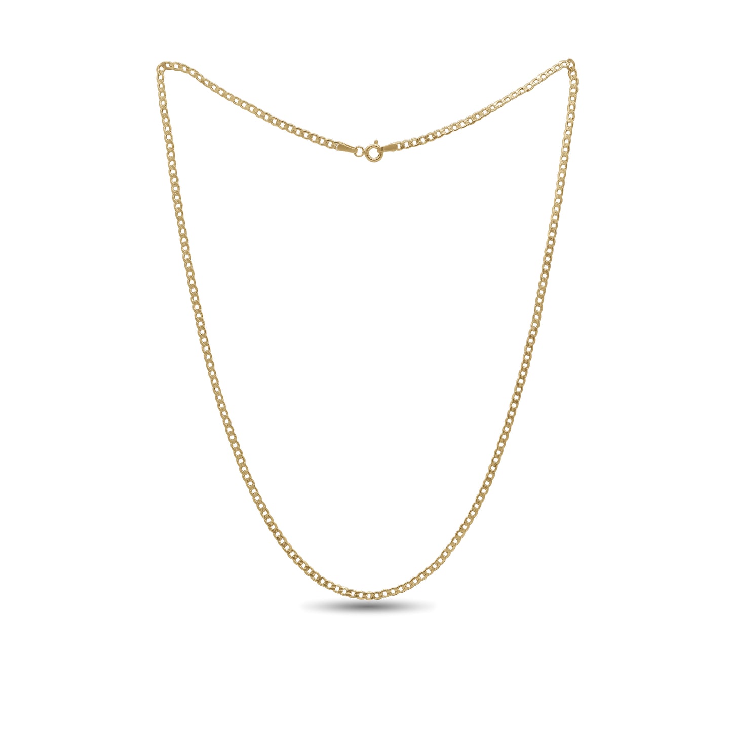 18k Gold Classic Cable Chain Necklace | Everyday Essential | Jamal Al Muhra