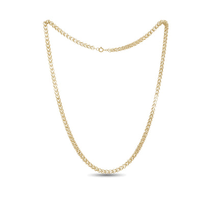 18k Gold Double-Link Chain Necklace | Bold Everyday Style | Jamal Al Muhra
