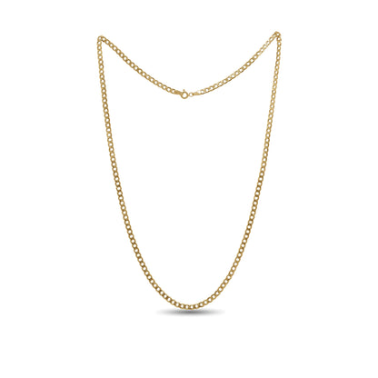 18k Gold Classic Link Chain 4g | Everyday Essential Necklace | Jamal Al Muhra