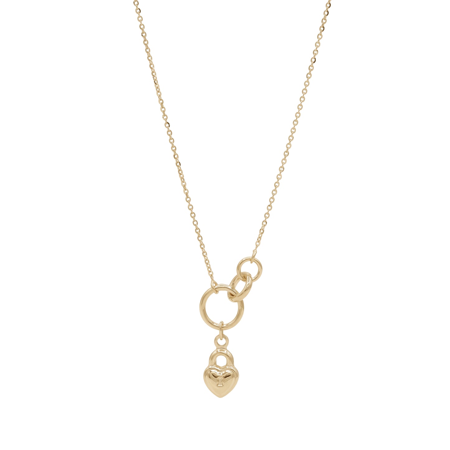 18k Gold Mini Heart Necklace | Delicate Everyday Pendant | Jamal Al Muhra