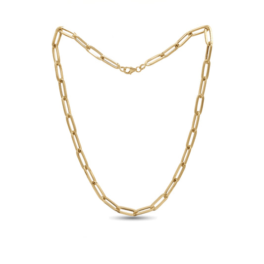 18k Gold Thick Link Chain 6.9g | Premium Gold Necklace | Jamal Al Muhra