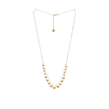 Classic Beaded Chain Set | 18k Yellow Gold