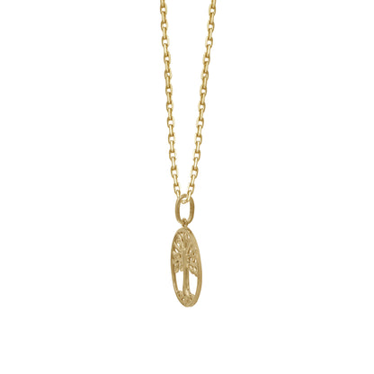 18k Gold Tree of Life Pendant Necklace | Symbol of Strength & Growth | Jamal Al Muhra