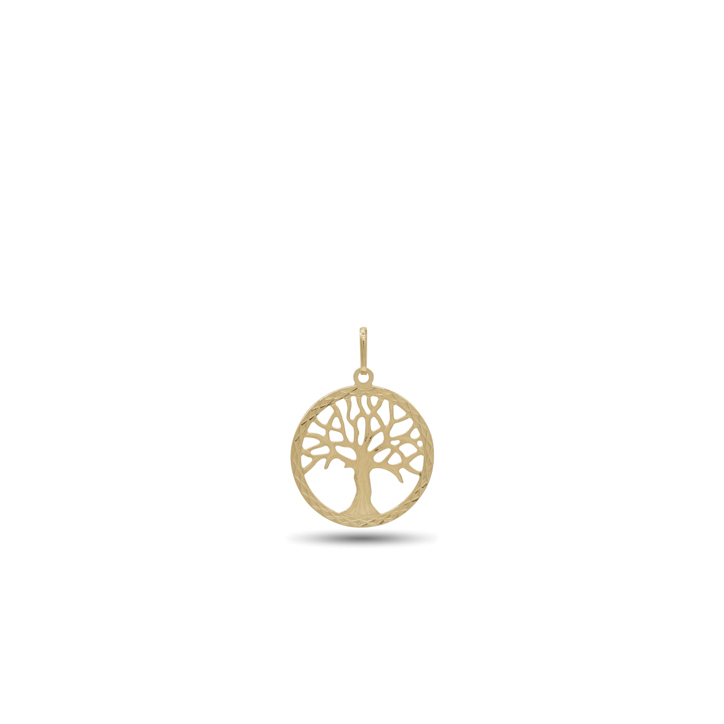 18k Yellow Gold Tree of Life Pendant | Jamal Al Muhra