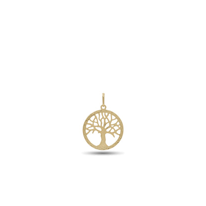18k Yellow Gold Tree of Life Pendant | Jamal Al Muhra