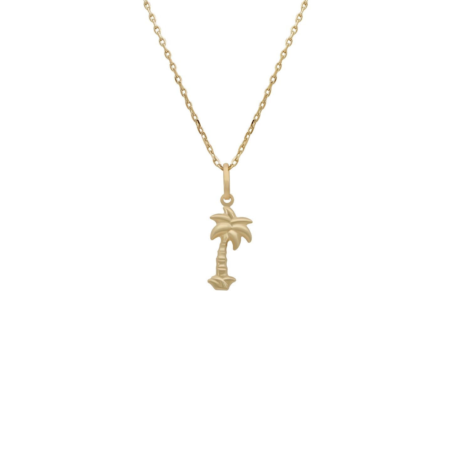 Palm Tree Pendant - 18k Yellow Gold from Jamal Al Muhra