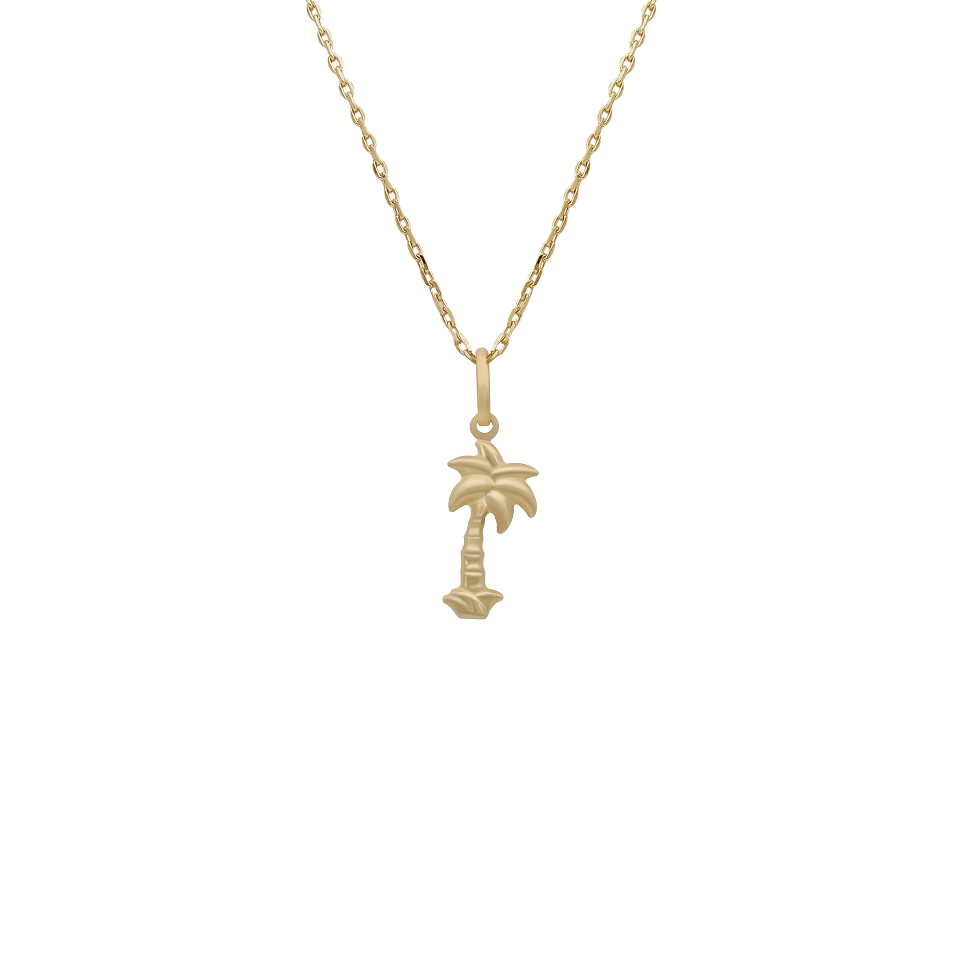 Palm Tree Pendant - 18k Yellow Gold from Jamal Al Muhra