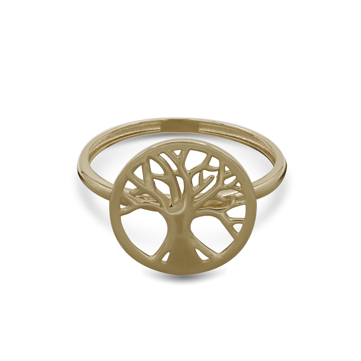 18k Yellow Gold Tree of Life Ring | Jamal Al Muhra