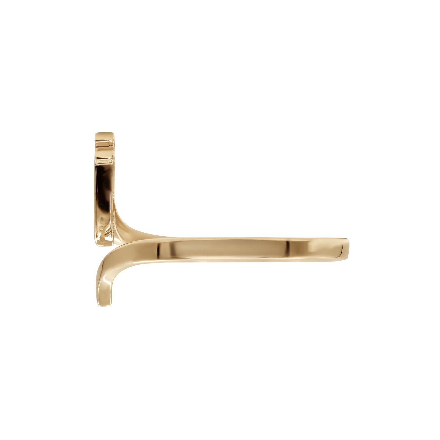 Letter Alif Ring | 18k Yellow Gold