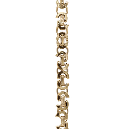 Geometric Link Bracelet – 18k Yellow Gold | Jamal Al Muhra