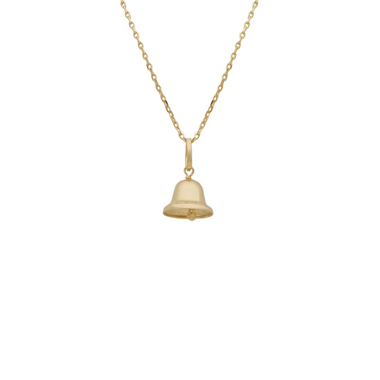 Bell Pendant - 18k Yellow Gold from Jamal Al Muhra