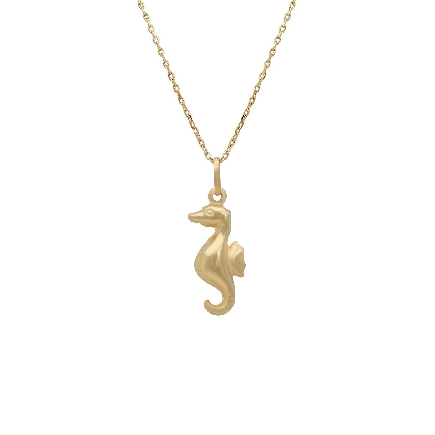 Seahorse Pendant - 18k Yellow Gold from Jamal Al Muhra