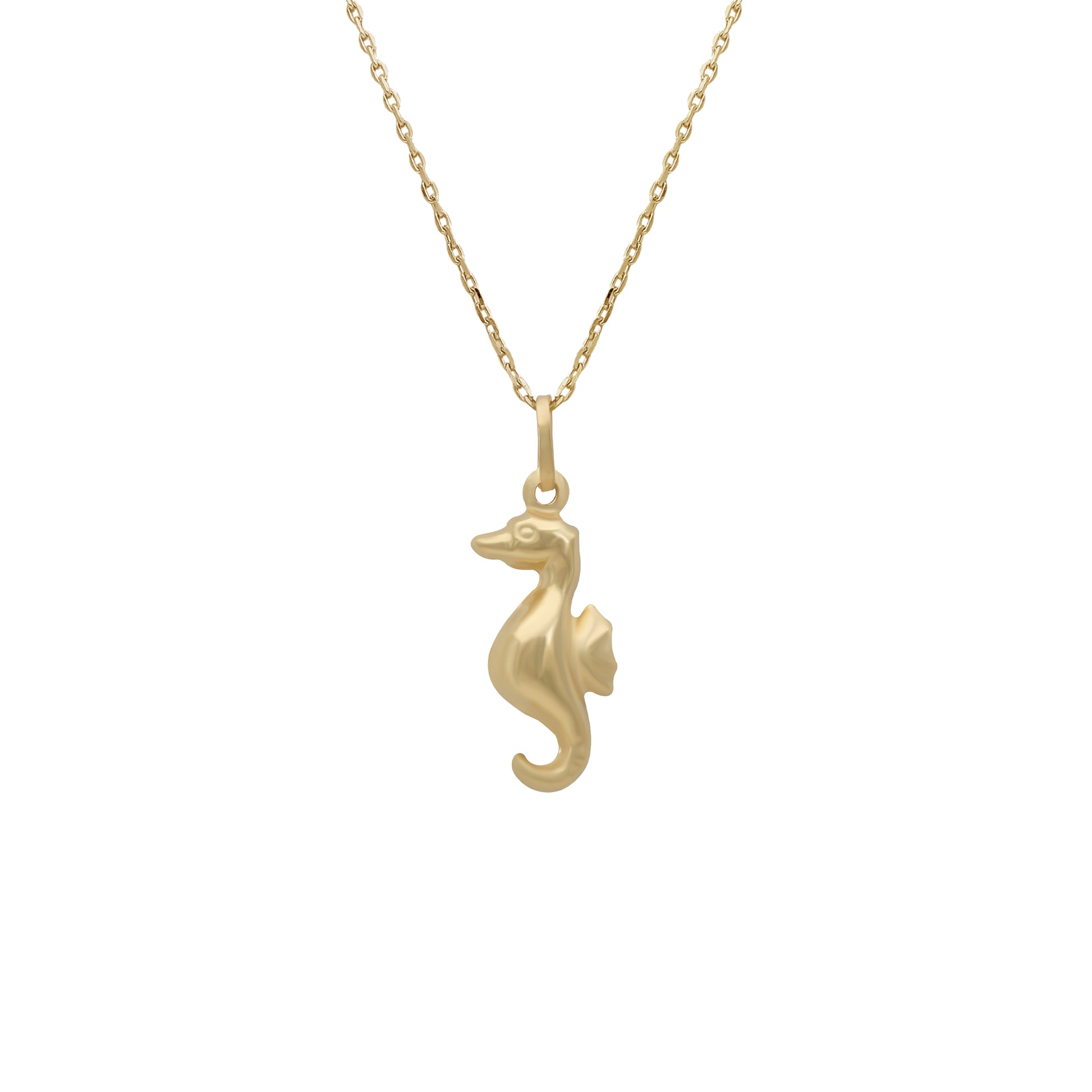 Seahorse Pendant - 18k Yellow Gold from Jamal Al Muhra